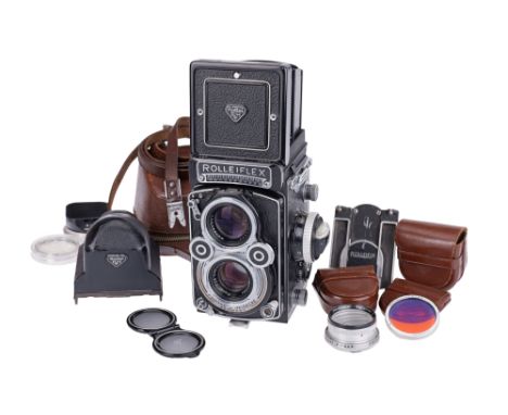 1960-64, serial no.2215008, with Carl Zeiss Planar f/3.5 75mm lens, serial no. 2050064, body, G-VG, shutter working, lens, G-