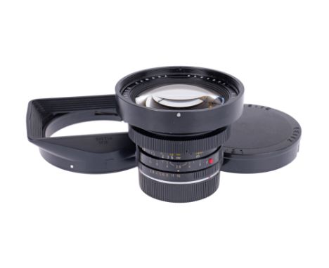 3-Cam, black, serial no. 2954871, body, G-VG, elements, G-VG, some light internal haze, complete with maker's caps &amp; lens