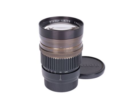 Leica M mount converted, black, serial no. 7084982, body, VG-E, elements, VG, one noticeable mark to rear element along with 