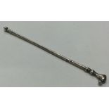 An 18th / 19th Century Antique Judaica silver yad / Torah pointer.