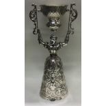 A rare Victorian silver wager cup bearing import marks.
