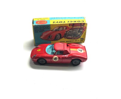 Vintage corgi toys 314 Ferrari berlinetta  250 le mans 