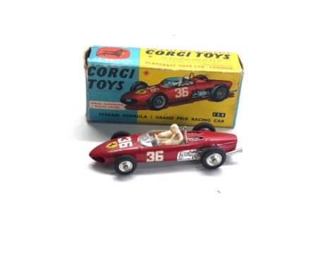 Original corgi toys 154 Ferrari formula 1 grand prix racing car boxed 