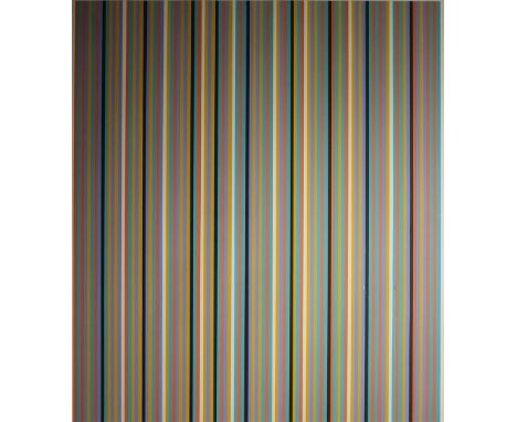 Bridget Riley CBE, b.1931&nbsp;SILVERED 2 (1981)&nbsp;Silkscreen print, signed, inscribed and dated 1981, ed. 7/75. paper siz