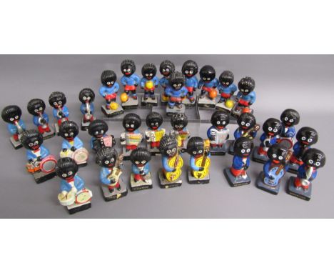 Golly figures includes new and old band members and football figures These items are listed on the basis they are illustrativ