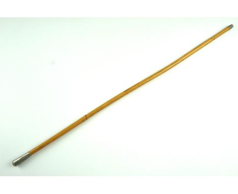An early 20th Century 1st Rifle Battalion The Monmouthshire Regiment swagger stick
