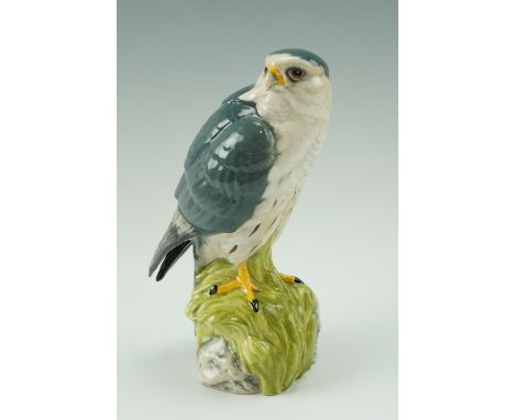 A Royal Doulton ceramic decanter "Merlin", for Whyte &amp; Mackay Scotch Whisky, 1979, 18 cm
