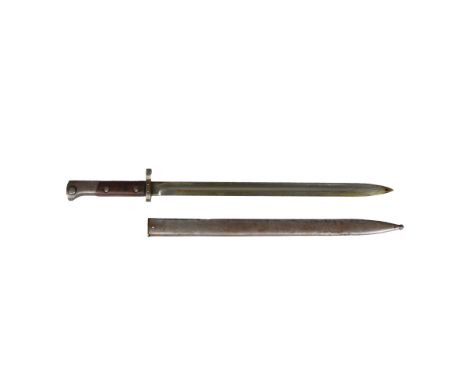 CZECHOSLOVAKIAN VZ-23 SWORD BAYONET. Czechoslovakian VZ-23 Sword Bayonet, unmarked by maker, exported to Persia pre WW2 with 