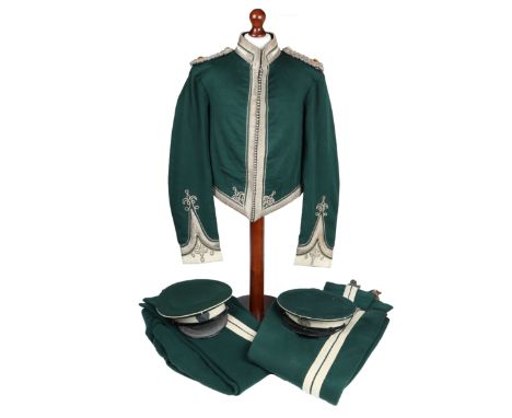 OFFICERS MESS DRESS UNIFORM, LINCOLNSHIRE IMPERIAL YEOMANRY. Officers Mess Dress Uniform to the Lincolnshire Imperial Yeomanr