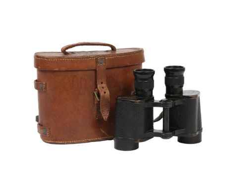 WW2 BRITISH BINOCULARS. Second World War British Bino Prism No.2 MK II by 'A. Kershaw, Leeds', serial number 67303, dated 194