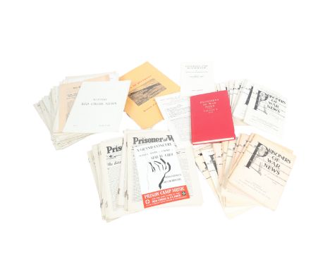 QUANTITY OF WW2 PRISONER OF WAR RELATED HOME FRONT EPHEMERA. A quantity of Second World War British Prisoner of War Home fron