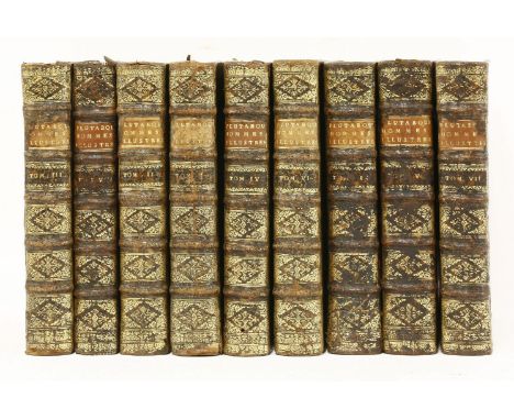 DACIER, M; PLUTARQUE:Les Vies des Hommes illustres de Plutarque,Paris, Pierre Michel-Huart, 1734, new edn. with an extra volu