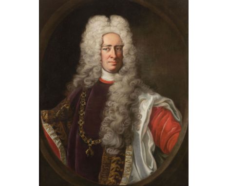 Portrait of Emperor Charles VI. (1685–1740) as Grand Master of the Order of the Golden Fleece