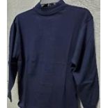 Cozy Creek 4500B - Youth Mockneck Shirts - Navy