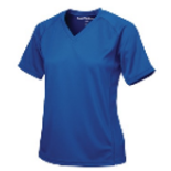 Sanmar L451 - Ladies Dri-Mesh T-Shirt - Charcoal Grey
