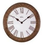 Bulova - C4644 - Picture Frame Wall Clock - Bronze - MSRP $95