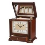 Bulova - G1650 - Jewellery Box Clock - Wood - MSRP $305