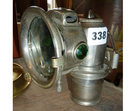 A Lucas Calcida Cadet cycle lamp