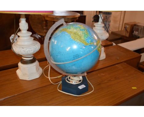 A Globe lamp