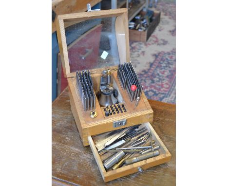 Engineering - Staking tool set by Meikosha; various other staking tools