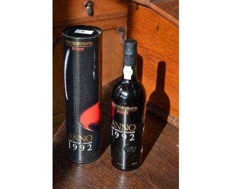 Cockburn's Port, Anno Late Bottled Vintage 1992, 20%, 75cl, cardboard tube 