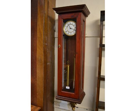 Modern Vienna style wall clock with quartz movement, together with a quantity of various modern, mantel and carriage clocks e