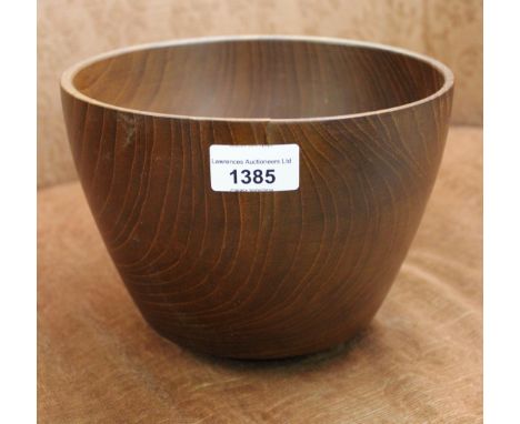 S & K Holboll, 20th Century Danish teak turned bowl 