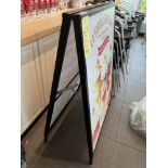 Panneau Publicitaire, en Métal, style A-Frame, 30'' x 45''