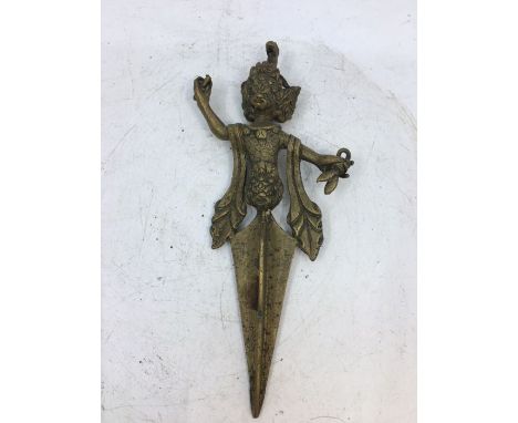 A Sino-Tibetan bronze Vajra. H:18cm