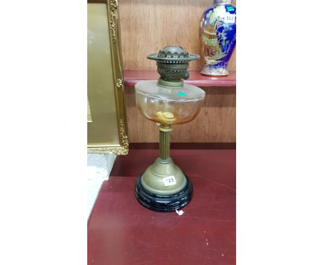 VICTORIAN OIL LAMP 