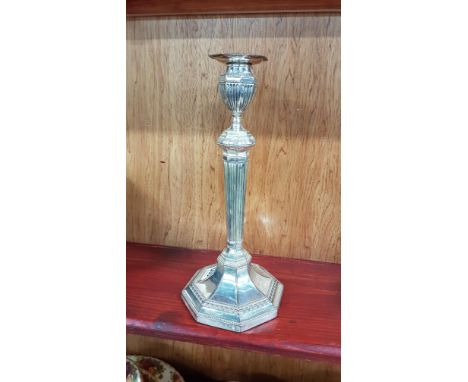 ELKINGTON PLATE CANDLESTICK