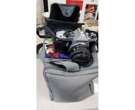 CAMERA, CASE AND ACCESSORIES
