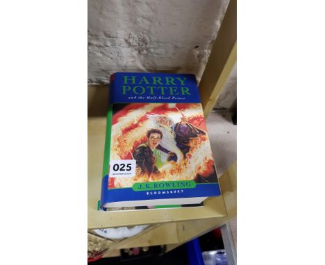 HARRY POTTER FIRST EDITION HALF BLOOD PRINCE 