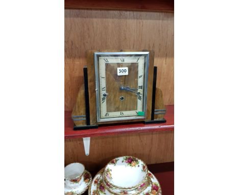 DECO MANTLE CLOCK