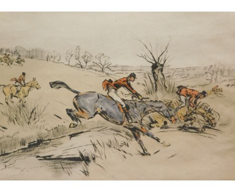 Tom Carr (1912-1977). Watercolour, artist signed, titled, coloured etching 19/78, 27cm x 37cm.