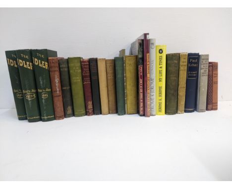 A collection of books by and about Jerome K Jerome, including a first edition 'Quay Street' of Three Men in a Boat and three 