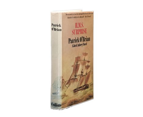 O'Brian (Patrick), H.M.S. Surprise, A Jack Aubrey Novel, first edition, first impression, London: Collins, 1973, original pub