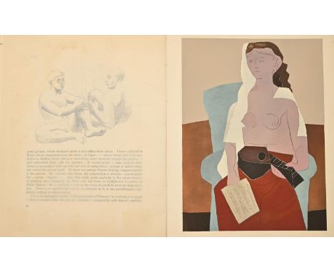 Art. D'Ors (Eugenio) &amp; Wells (Warre B., translator), Pablo Picasso,&nbsp;copy no. 1192/1250, Paris: Éditions des Chroniqu