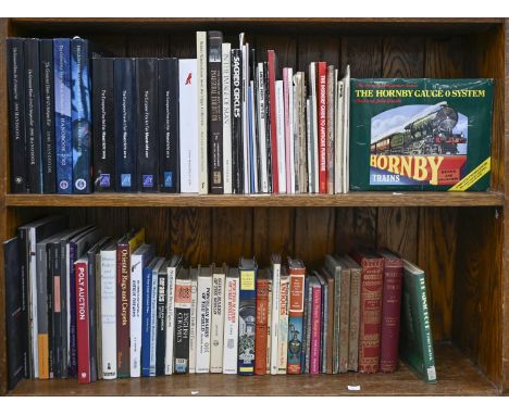 Books. Two shelves of antique reference, including&nbsp;various Christie's, Sotheby's, Bonhams, and other auction house sale 