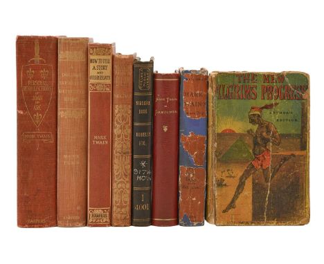 Americana. Mark Twain's Sketches,&nbsp;Selected and Revised by the Author, Copyright Edition, first edition thus, London: Geo