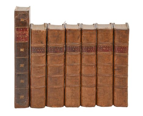 Hervey (The Late Reverend Jams, Rector of Weston-Favell in Northamptonshire), The Works, six volume set, London: s.n., 1771, 
