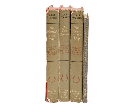 The Inklings. Tolkien (J.R.R), The Lord of the Rings, three volume set, Revised Edition: second editions, second impressions,