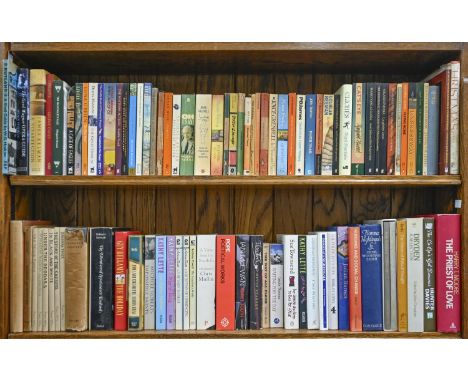 Books. Sixteen shelves of general stock, 20th c, non-fiction and fiction, literature including John &amp; Theodore Francis Co