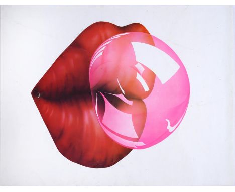 Michael English (1941-2009) - 'Bubble Gum' 1970,&nbsp;unframed offset lithograph poster on wove, with original packaging from