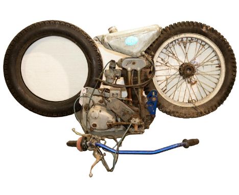 Hagon/JAP grasstrack/sprint competition engine, OHV, engine No JOS N/16667/4, manufactured c1940, engine plates to modern AMC