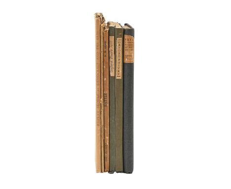 War &amp; Other Poetry. Brooke (Rupert), 1914, and other poems, first edition, first impression, London: Sidgwick &amp; Jacks