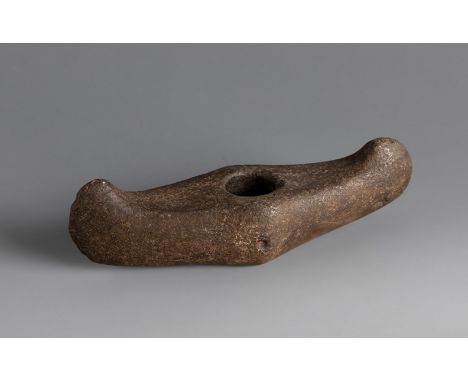 Battle axe from a Norse culture, 2500-1700 BC.Stone.Provenance: private collection, Mèzières-lez-Cléry, France. Acquired by i