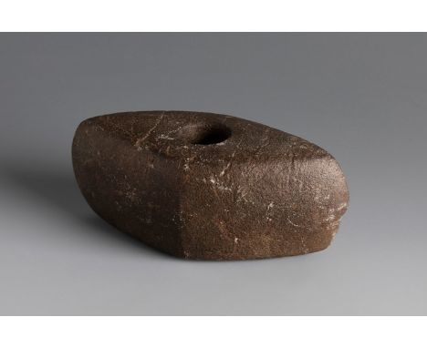 Battle axe from a Norse culture, 2500-1700 BC.Stone.Provenance: private collection, Mèzières-lez-Cléry, France. Acquired by i