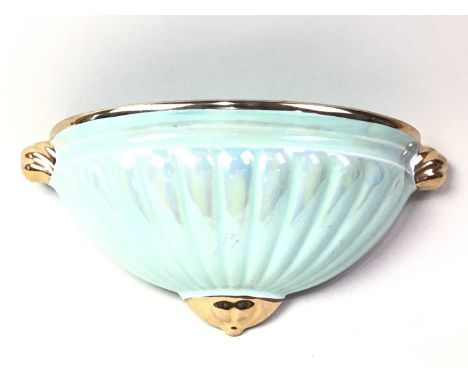 GROUP OF CERAMIC WALL POCKETS, AND OTHER ITEMS each by Sadler, along with other items, including an Aynsley part tea servicew