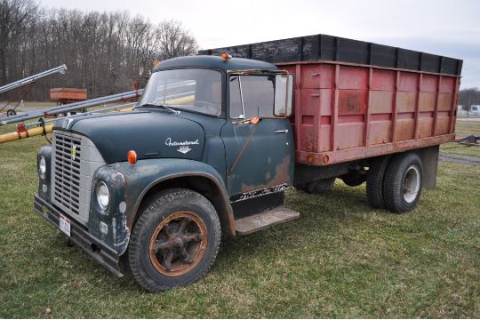 1965 IHC Loadstar Grain truck, 5 spd w/ 2 spd, 74,513 original miles ...